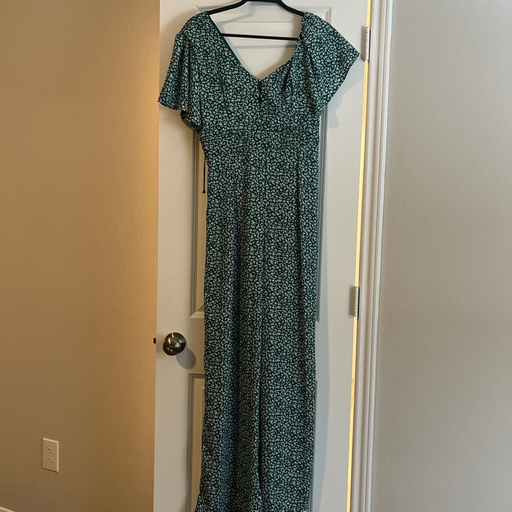 Flowered Jumpsuit